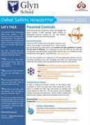 Online Safety Newsletter DEcember 2021 capture