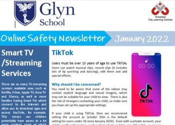 Online Safety Newsletter January 2022