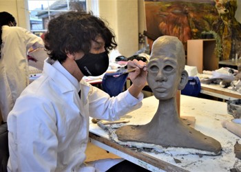 Talented Students! Sculpting