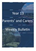 Weekly Bulletin Year 13 Week ending 21.1.2022