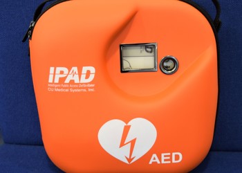 Defibrillator Donated