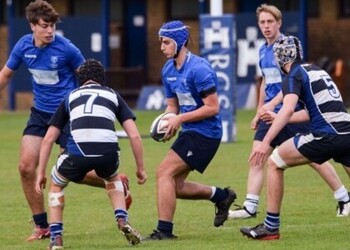 1XV Rugby Glyn vs Reigate Grammar National Vase Round 3