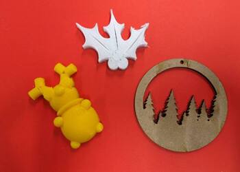 Year 8 D&T Club - Christmas Decoration Prototypes