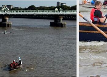 YEAR 8 AND 9 GREAT RIVER RACE ON THE THAMES