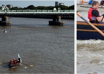 YEAR 8 AND 9 GREAT RIVER RACE ON THE THAMES