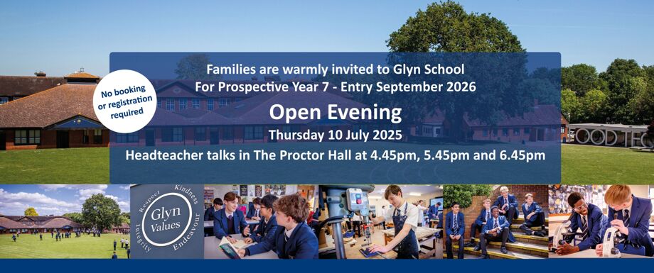 Open Evening banner website2