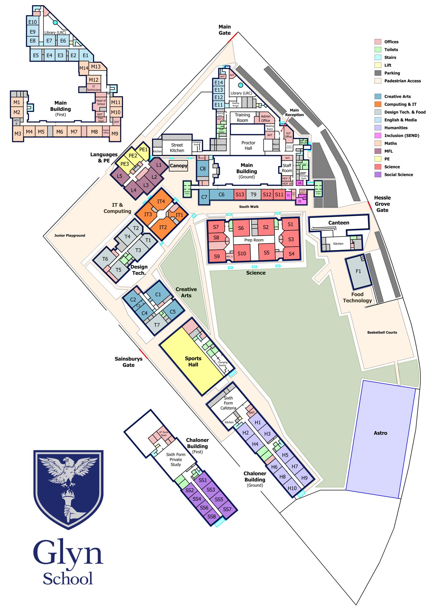 MASTER Site Map June 2025 (Staff Handbook)