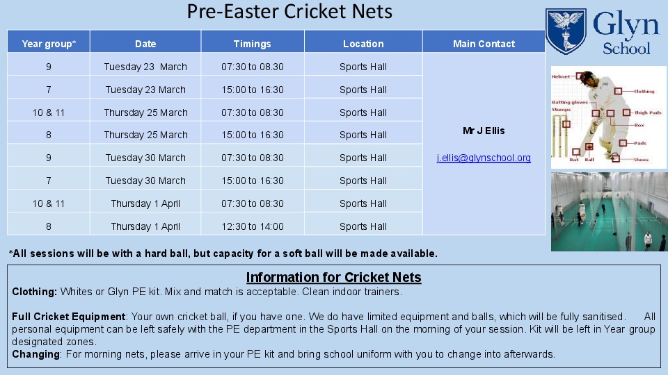 Copy of Extracurricular sports including winter cricket 4